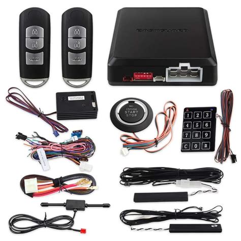 Smart Key PKE Remote Starter NFC Car Alarm System